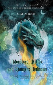 The cover of monsters, hells and dungeons undiscovered by s m aberton.