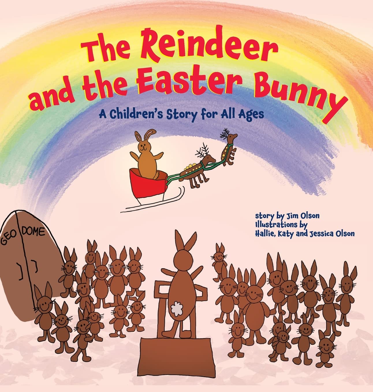Sharon Brunner The Reindeer and the Easter Bunny: A Children’s Story for All Ages by ...